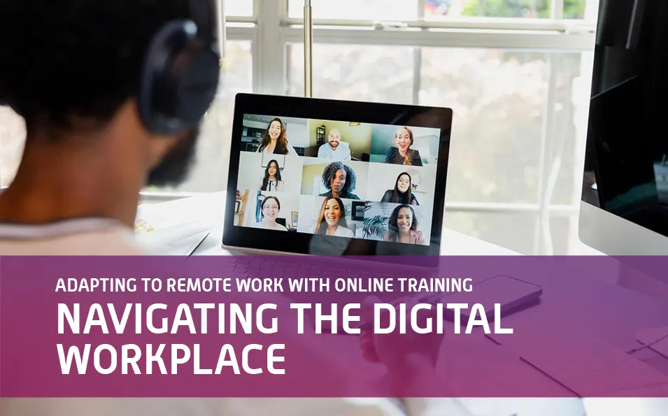 Adapting to Remote Work with Online Training